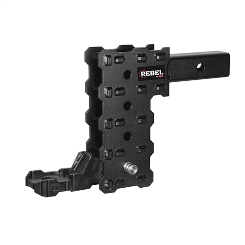 Gen-Y Hitch GH-13054X Rebel-X Adjustable Trailer Hitch Ball Mount, 7" Drop, 2" Receiver, 7,000 Lbs