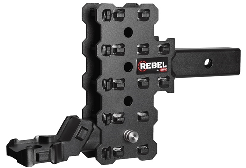 Gen-Y Hitch GH-13154X Rebel-X Adjustable Trailer Hitch Ball Mount, 4-1/2" Drop, 2" Receiver, 7,000 Lbs