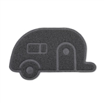 Camco 53116 Life Is Better At The Campsite Retro Travel Trailer Door Mat