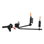 Curt TruTrack 2P Trailer Mounted Weight Distribution Hitch With Sway Control, 2-5/16" Ball, 8-10K Lbs