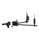 Curt TruTrack 4P Trailer Mounted Weight Distribution Hitch With Sway Control, 2-5/16" Ball, 8-10K Lbs