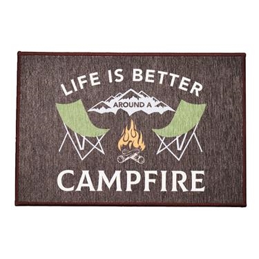 Crystal Art Gallery 455837 Life Is Better Door Mat, 27" x 18"