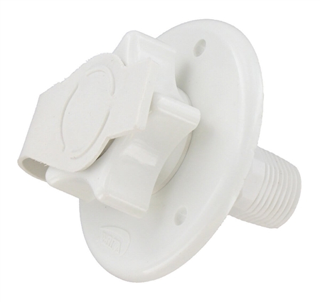 Valterra A01-0168 White Water Inlet MPT - 2-3/4"