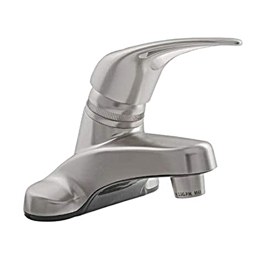 Dura Faucet DF-NML110-SN Single Lever Brass Lavatory RV Faucet, Satin Nickel