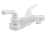 Dura Faucet DF-PL700C-WT Classical Lavatory RV Faucet, White