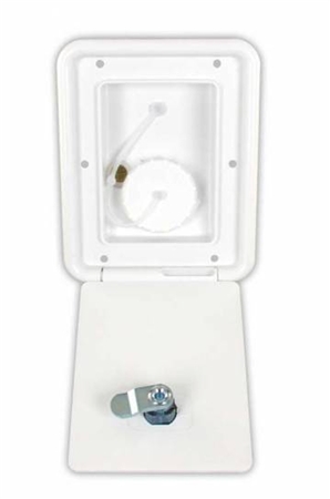 Thetford 94249 Gravity Water Hatch - Polar White