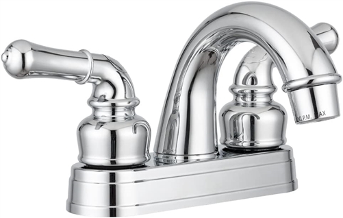 Dura Faucet DF-PL620C-CP Classical Arc Spout Chrome RV Bathroom Faucet