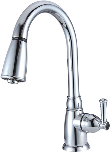 Chrome Pull-Down RV Kitchen Faucet