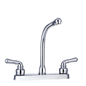 Dura Faucet Chrome Classical Hi-Rise Kitchen Faucet