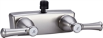Dura Faucet DF-SA100L-SN Satin Nickel Designer RV Shower Faucet