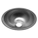 LaSalle Bristol 13TF0105 Round Stainless Steel Sink Bowl - 10"