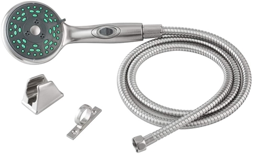 Dura Faucet  DF-SA432K-SN Self-Pressurizing Handheld Shower Kit - Satin Nickel