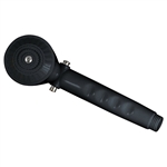 Phoenix Replacement Shower Head For RV Exterior Shower With Trickle Shut-Off - 2.5 GPM - Black