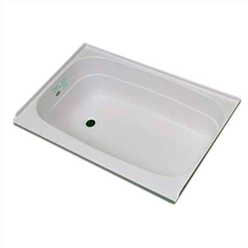 Specialty Recreation BT2432WL White Bathtub - Left Drain - 24" x 32" x 11.5"