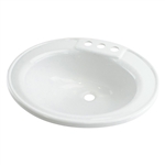 Lippert 209635 Better Bath RV Sink - White