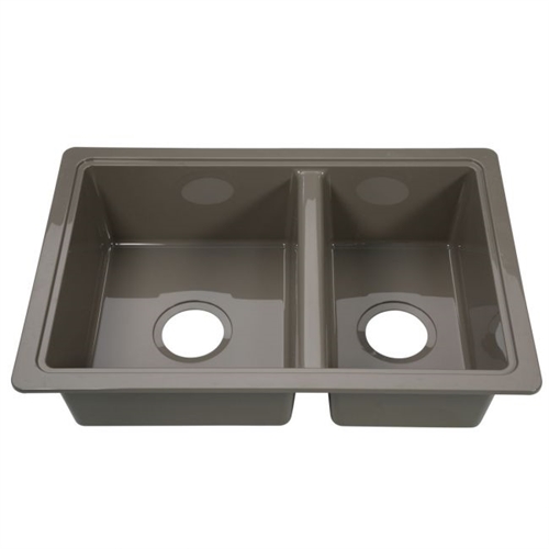 Lippert 808488 Better Bath Double Bowl Galley Sink