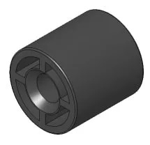 Lippert 104475 Rear Roller 1.48" Od x .50" Id x 1.50" Slide Outs