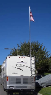 Flagpole Buddy 106alum16 Aluminum Pole Only - 16'