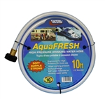 Valterra AquaFRESH High-Pressure RV Fresh Water Hose - 10' x 1/2" ID