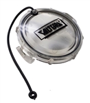 Valterra RV Sewer Waste Valve Bayonet Cap, 3" Diameter, Clear