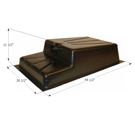 Icon 29 Gallon RV Holding Tank - Recessed Drain HT240RE