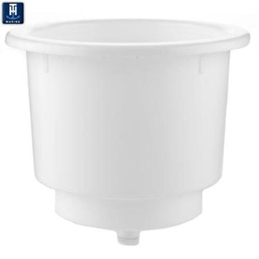 T-H Marine LCH-1W-DP Large Cup Holder - White