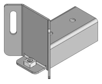 Lippert 118127 V-Tech Flush Head Assembly - Fixed