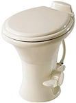 Dometic Ceramic 18" RV Toilet - 310 Series without Hand Sprayer - Bone