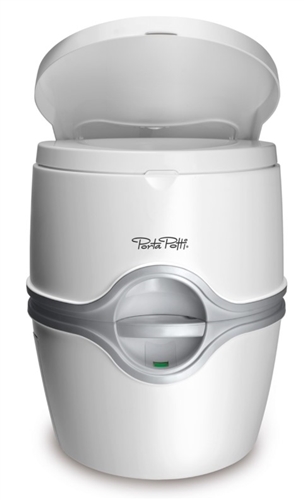 Thetford Porta Potti Â® 565E Electric Flush RV Portable Toilet 4 Gal