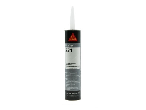 Sikaflex 221 Multi-Purpose Non-Sag Polyurethane Sealant/Adhesive - Black