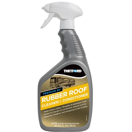 Thetford 32512 Premium RV Rubber Roof Cleaner & Conditioner - 32 oz