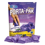 Walex Porta-Pak Holding Tank Deodorizer - Lavender Breeze - 10 Pack