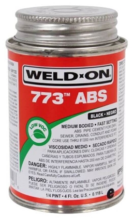 Valterra A05-0303 ABS Solvent Cement - 1/4 Pint