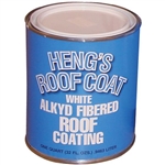 Heng's Alkyd Fibered Roof Coating - 1 Quart White