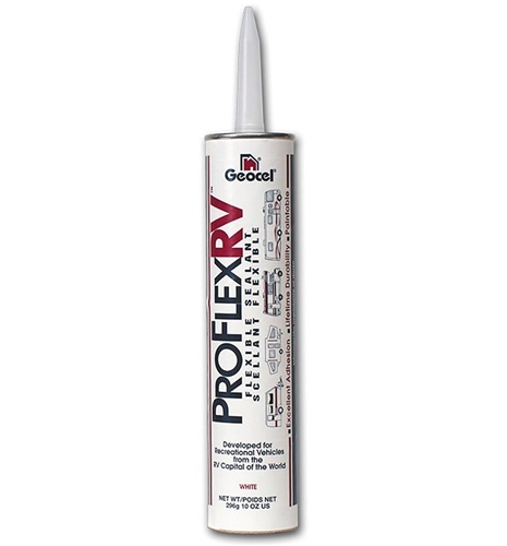 Geocel GC28927 Pro Flex RV Flexible Sealant - 10 Oz - Bright White