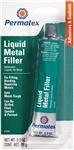 Permatex 25909 Liquid Metal Filler Adhesive - 3.5 Ounce Tube