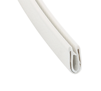 AP Products 018-667 Weather Stripping Clip-On Trim Seal - White