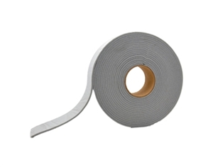 AP Products 018-141125 Grey Mylar Backed PVC Foam Tape - 1/4" x 1 1/2" x 30'