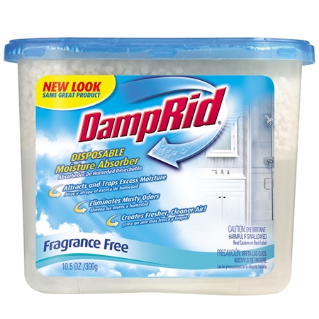 DampRid FG100 Disposable Moisture Absorber - 10.5 Oz