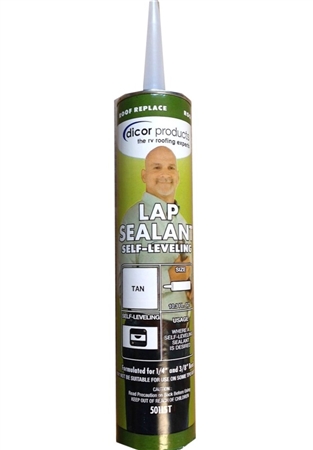 Dicor 501LST Self-Leveling Lap Sealant - Tan - 10.3 Oz