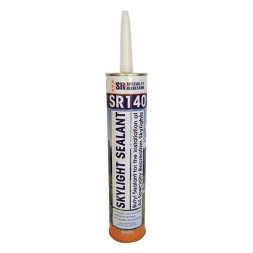 Specialty Recreation SR140 RV Skylight Adhesive Sealant 10.3 Oz - White