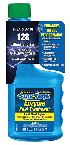 Star Brite 14408 Star Tron Enzyme Diesel Fuel Treatment - 8 Oz