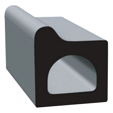 Clean Seal 106H2-50 0.41" W x 0.44" H x 50' Rectangular EDPM Seal - Black