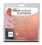 Dicor 522TPO-425-1C DiSeal Roll Water Resistant Sealing Tape, 25' x 4", White