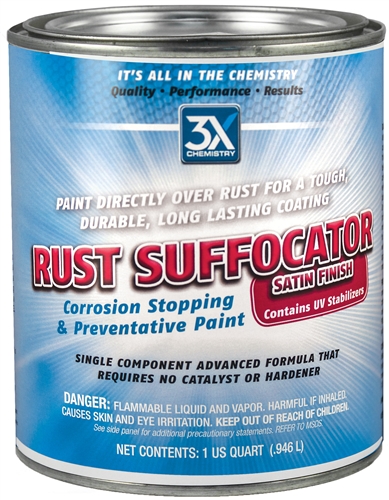 3X Chemistry 126 Rust Suffocator - 1 Quart - Satin