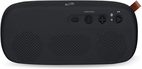 iLive ISBW249B Water Resistant Bluetooth Wireless Speaker - Black