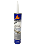 Black Sikaflex-291 RV Caulk Sealant, Paintable, 300ml Cartridge