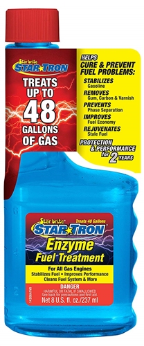 Star Brite 14308 Star Tron Enzyme Regular Gas Treatment - 8 Oz