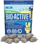 Walex Bio-Active Eco-Friendly Septic Tank Treatment - 12 Ct