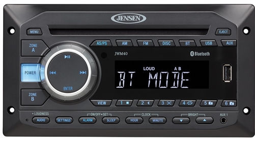 Jensen JWM41 DVD/USB/Aux Bluetooth Stereo